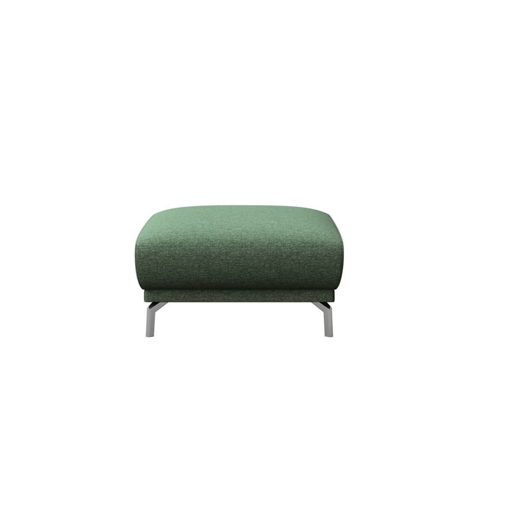 Pouf en polyester vert