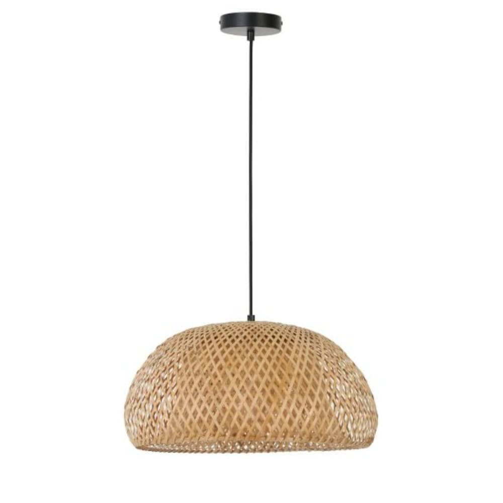 Light & Living Hängeleuchte aus Bambus, natürlich, Ø44 cm style landhaus Braun Bambus