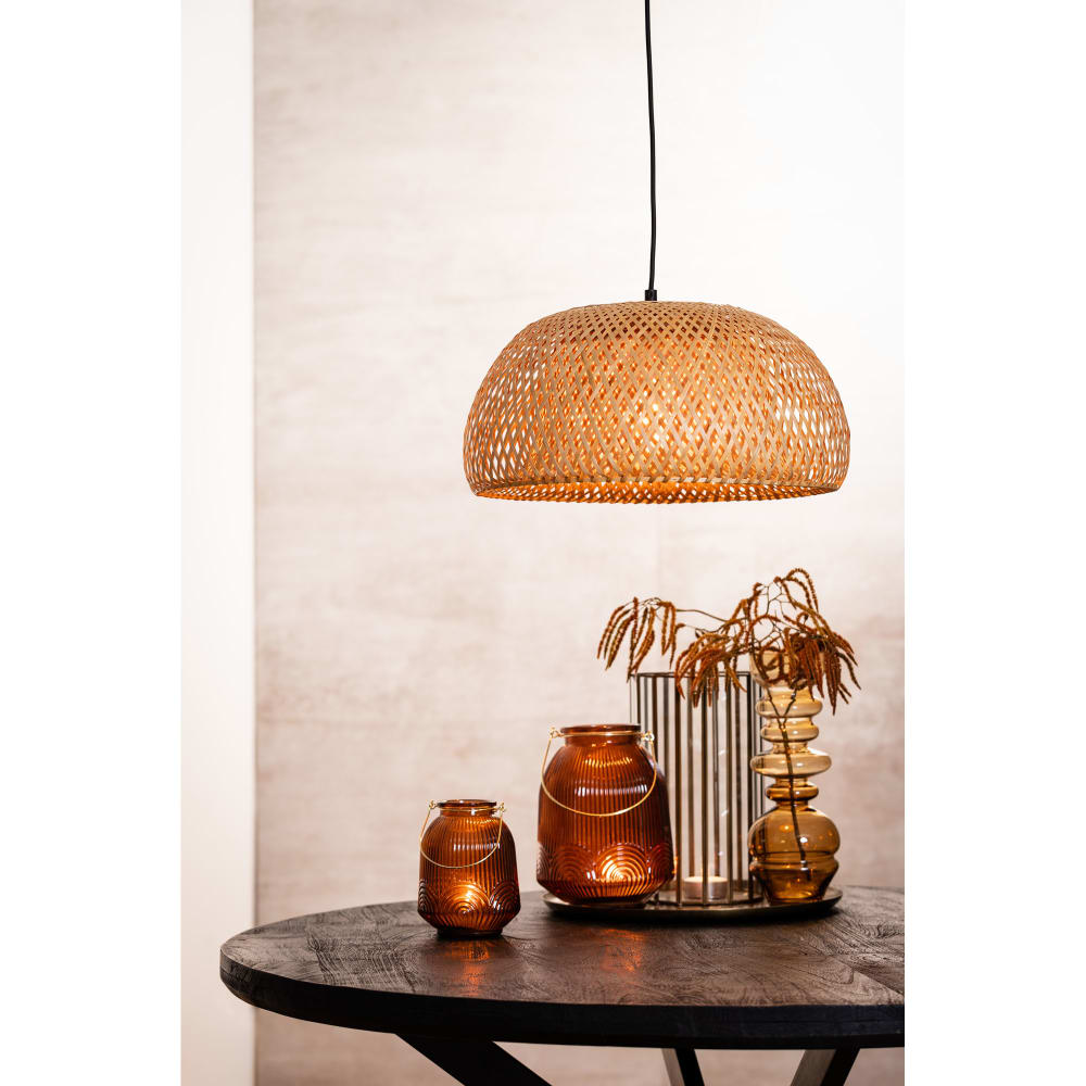 Hängeleuchte aus Bambus, natürlich, Ø44 cm - Maisons Du Monde