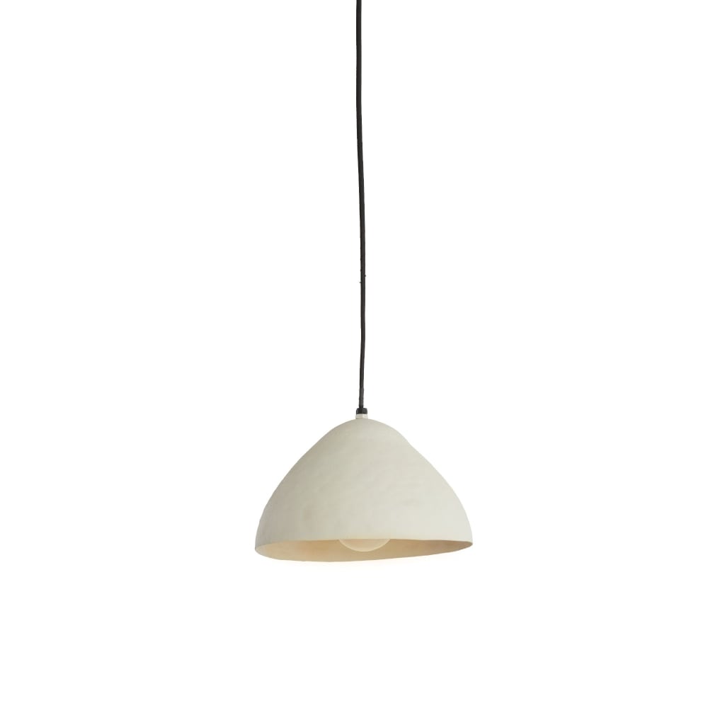 Hängeleuchte aus Metall, weiß, Ø25cm - Maisons Du Monde