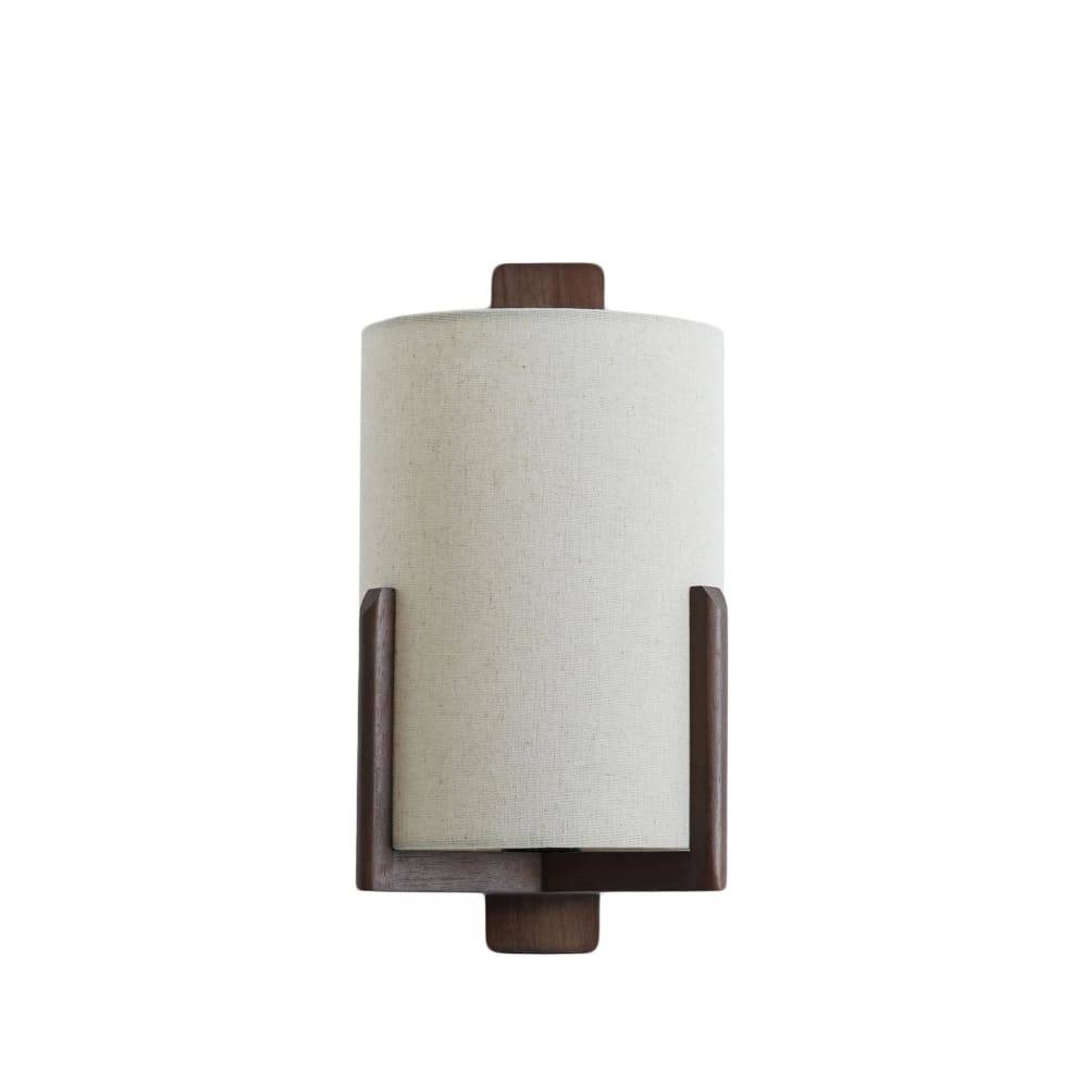 Light & Living Wandlampe aus Holz, dunkelbraun, 22x18x36cm style modern - Holz