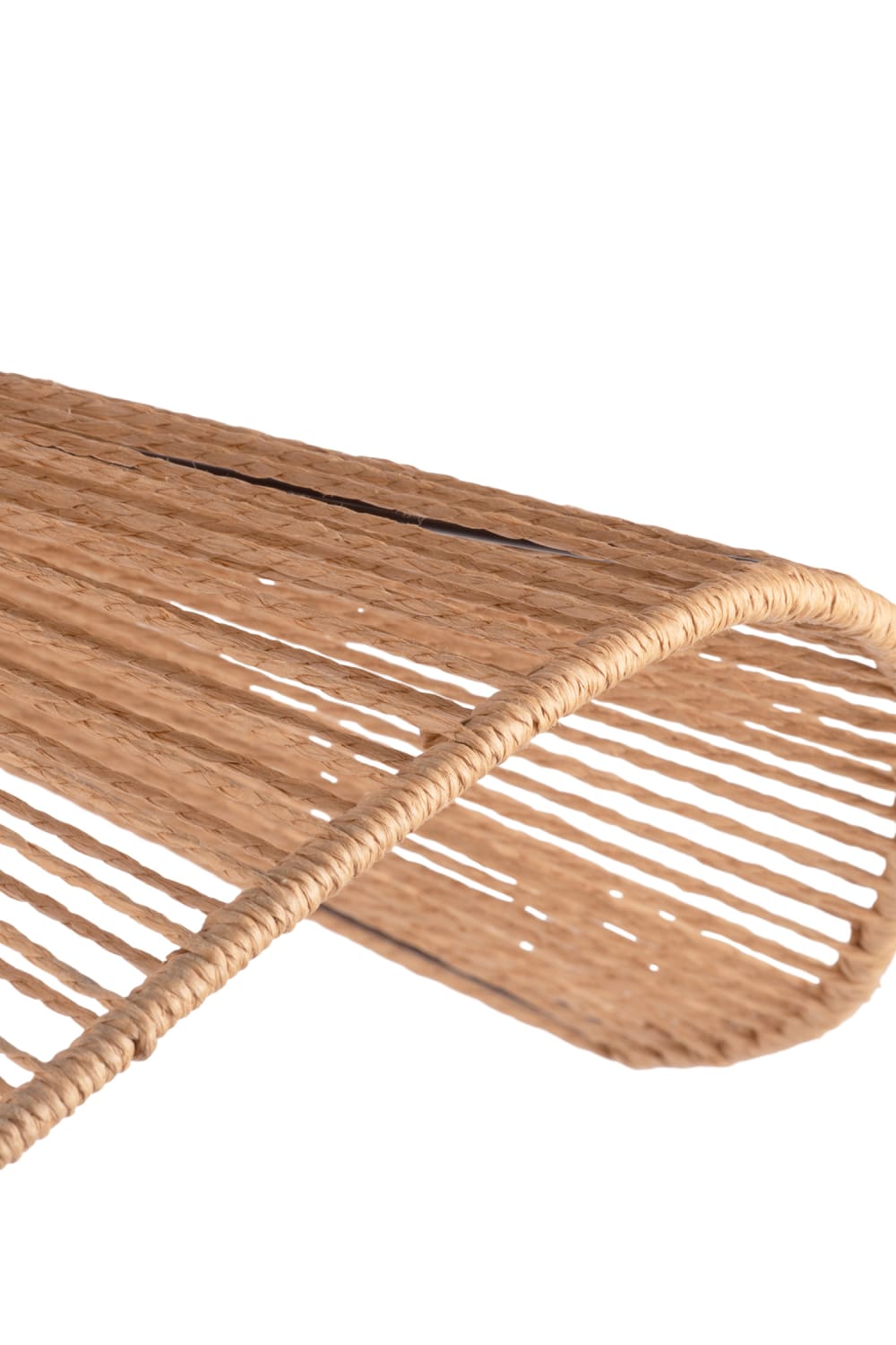 Suspension jute naturel 62x62x19cm — vue 4