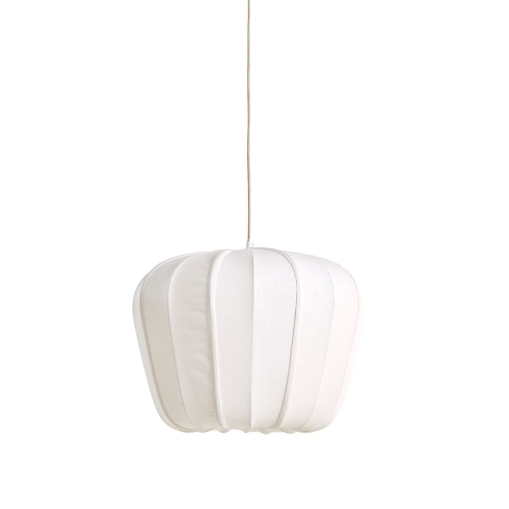 Suspension textile blanc 49.5x49.5x38cm