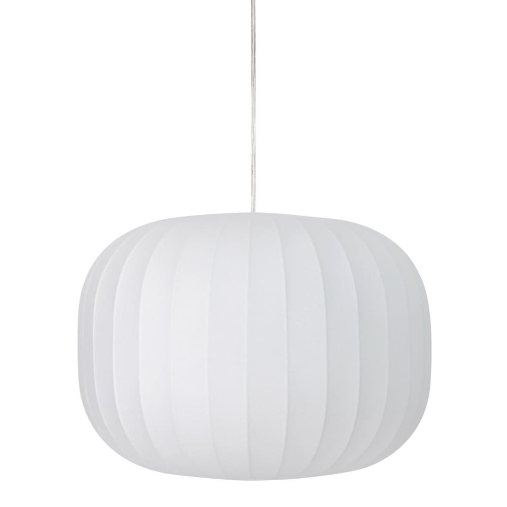Light & Living Hängeleuchte aus Synthetisches Kunststoff, weiß, Ø35cm style modern - Pvc - Polyvinlychlorid