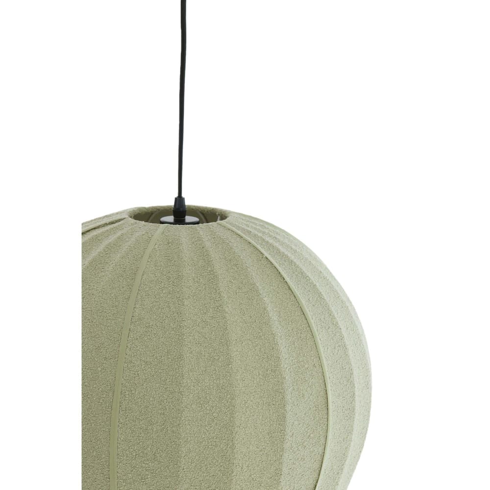 Hängeleuchte aus Textil, mintgrün, Ø35cm - Maisons Du Monde