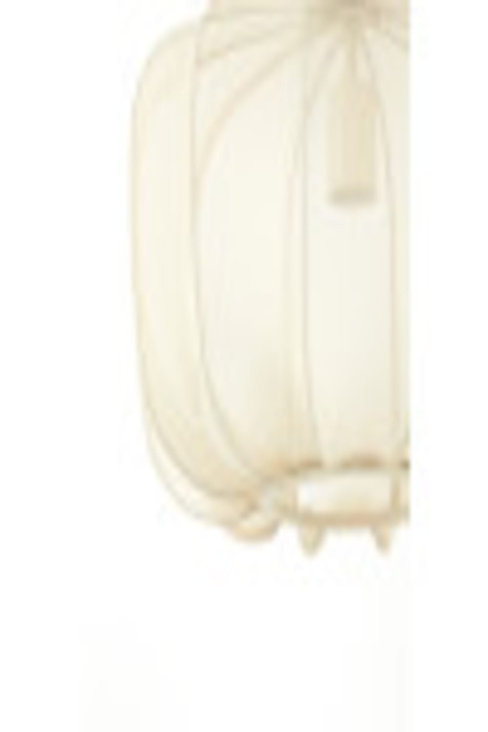 Suspension brun en tissu ø40cm — vue 4