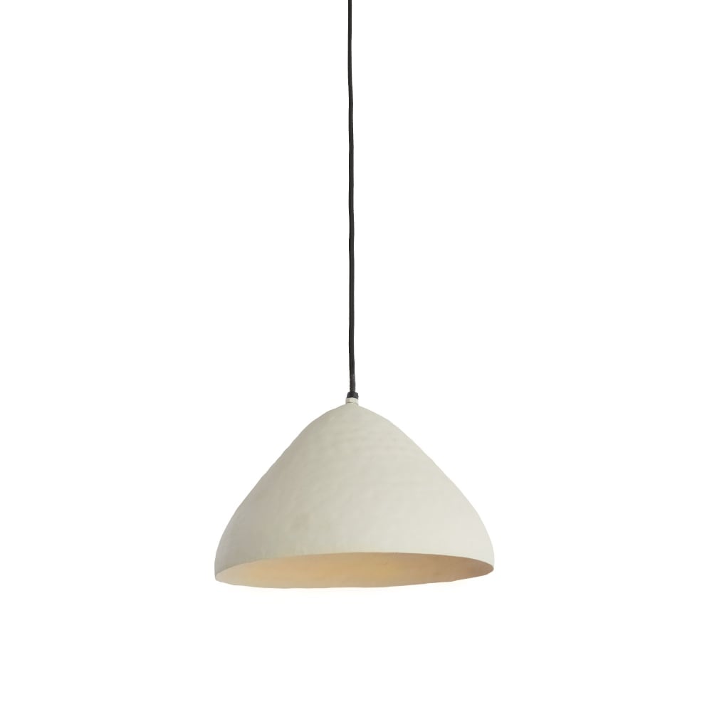 Hängeleuchte aus Metall, weiß, Ø32cm - Maisons Du Monde
