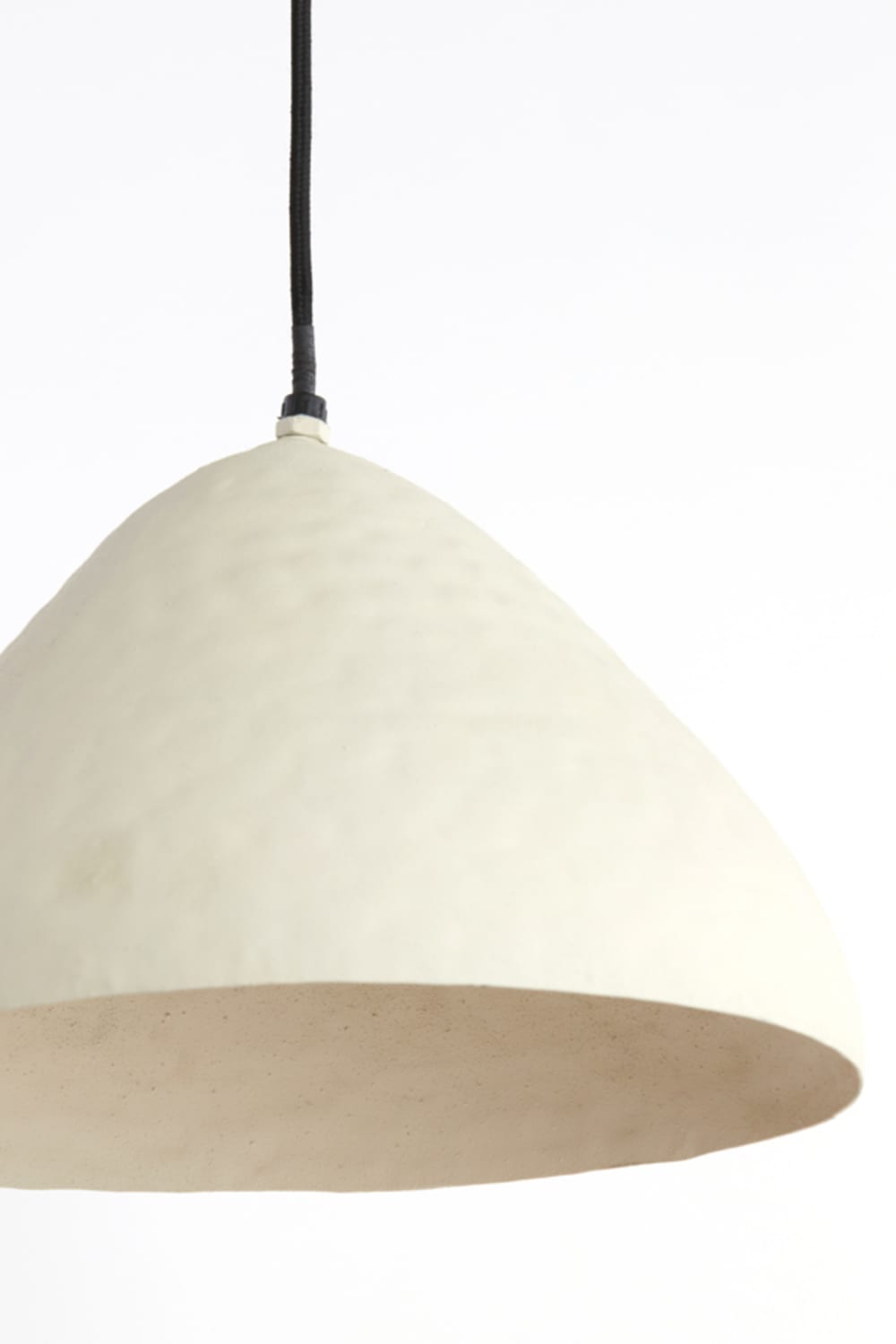 Suspension métal blanc ø32cm — vue 4