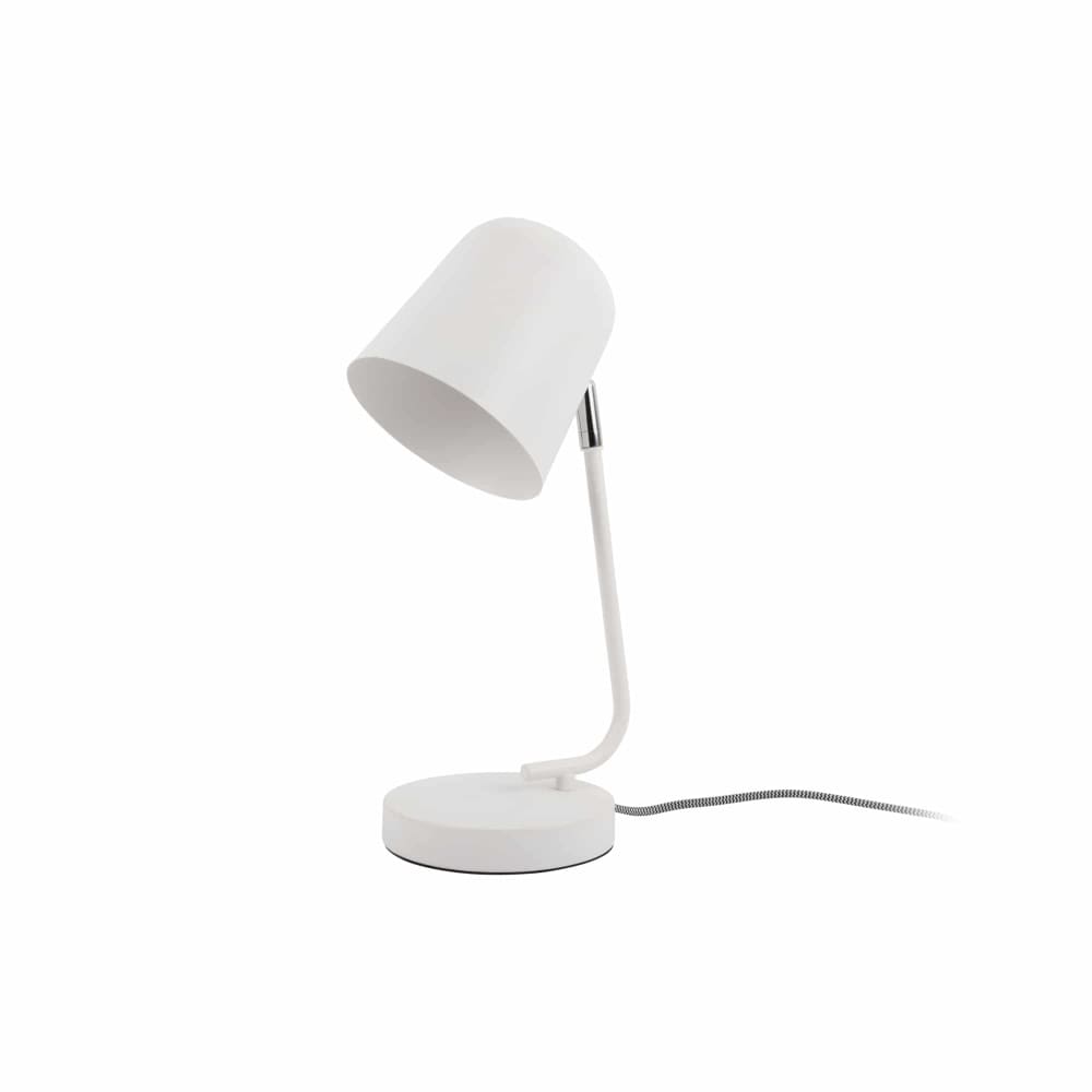 Lampe de table fer blanc ø15cm