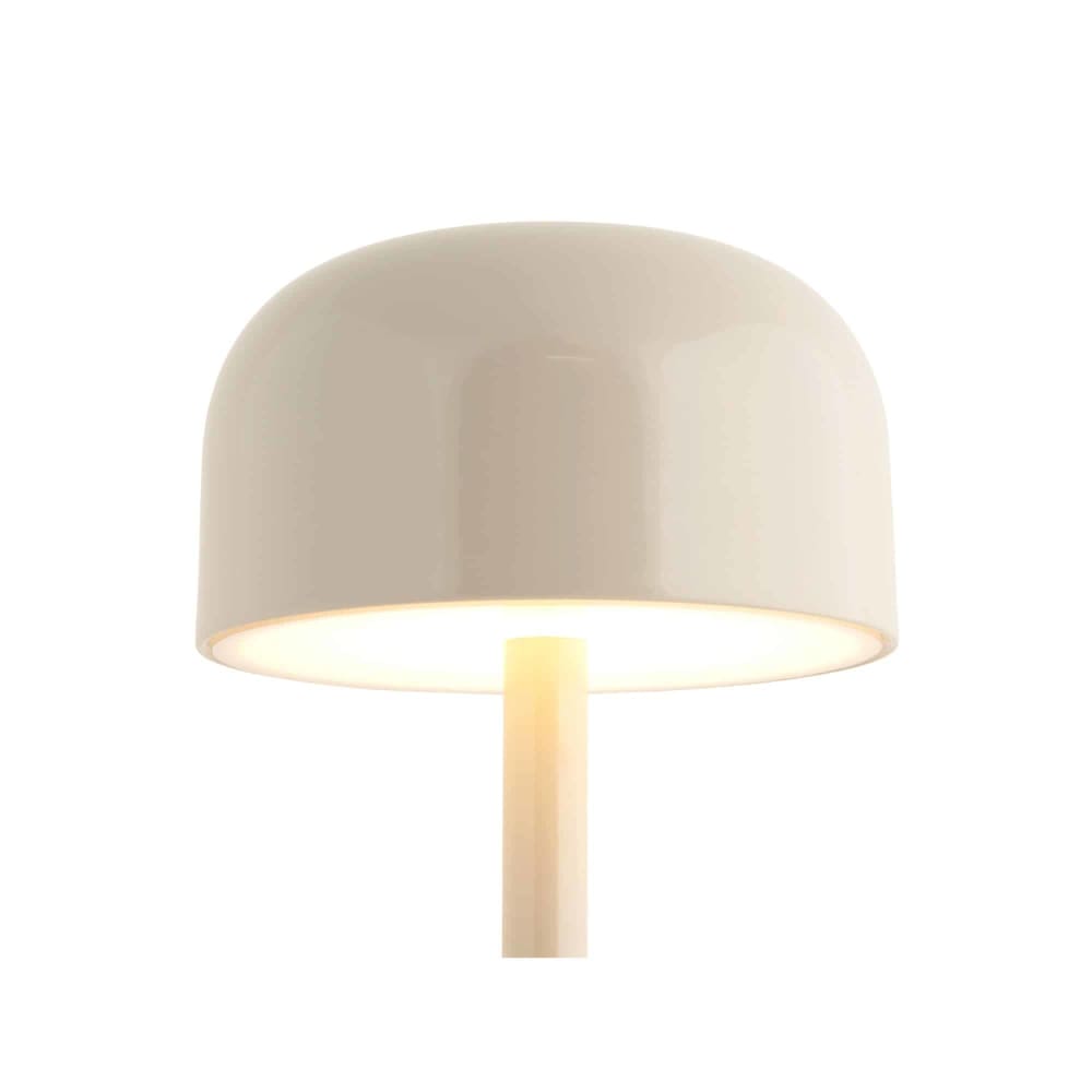 Lampe de table fer gris 12.5x12.5x24.5cm — vue 3