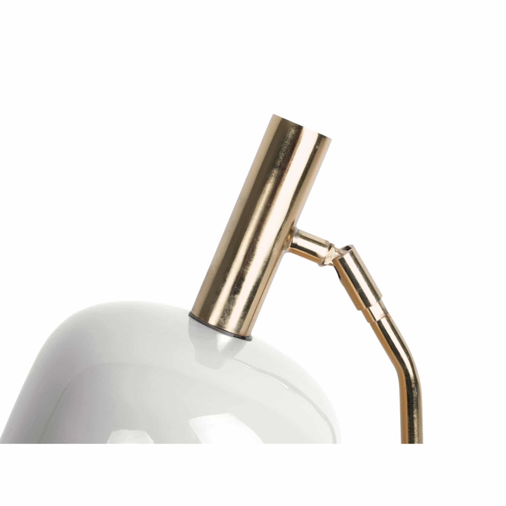 Lampe de table fer blanc 23x19.5x56cm — vue 3
