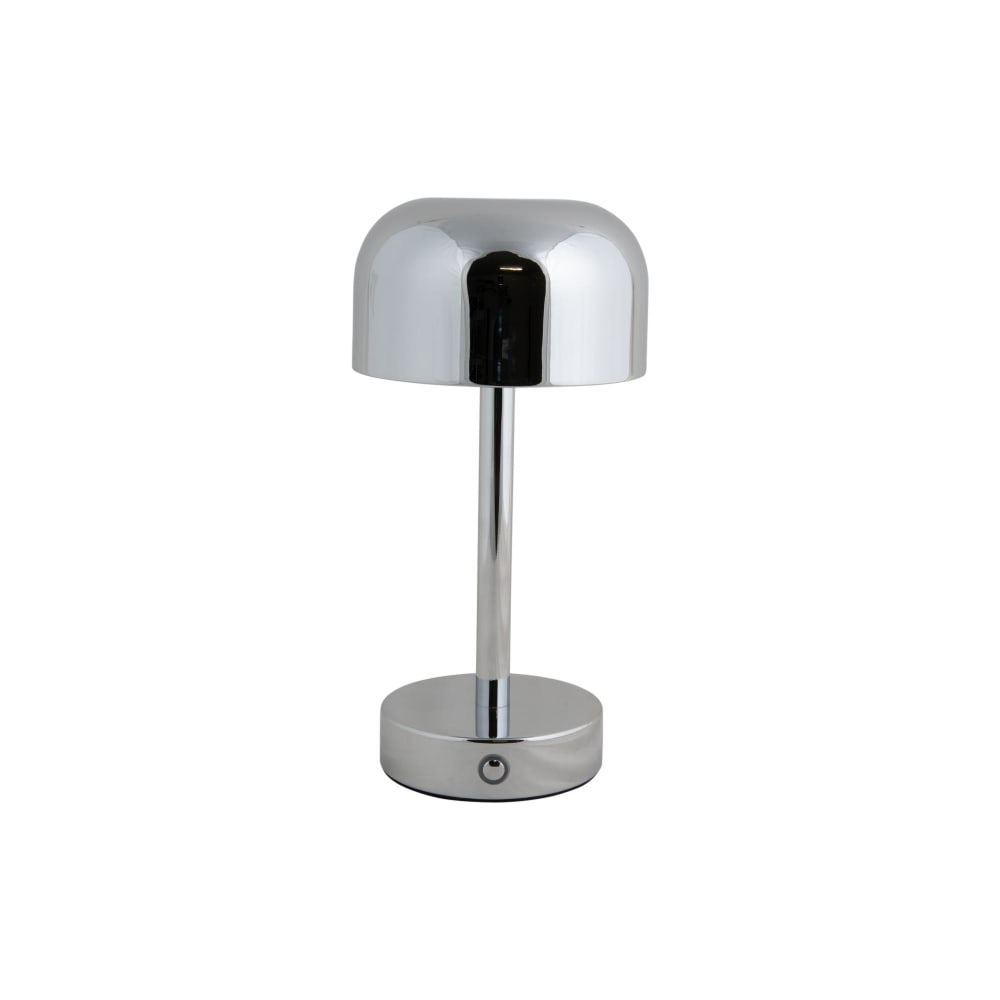 Lampe de table fer argent 12.5x12.5x24.5cm — vue 3