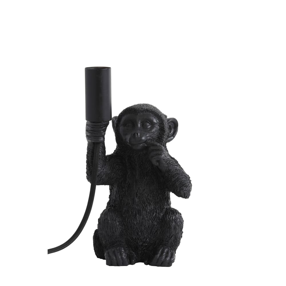 Lampe de table noir 13x12,5x23,5cm