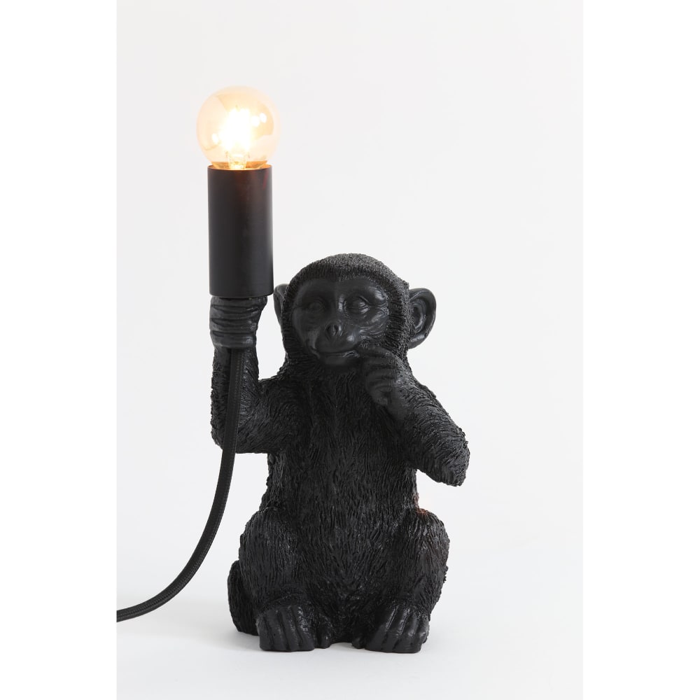 Lampe de table noir 13x12,5x23,5cm — vue 3
