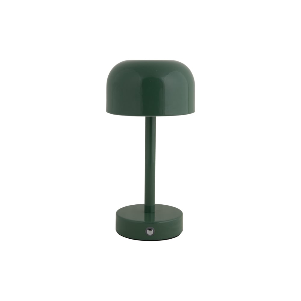 Lampe de table fer vert 12.5x12.5x24.5cm — vue 3