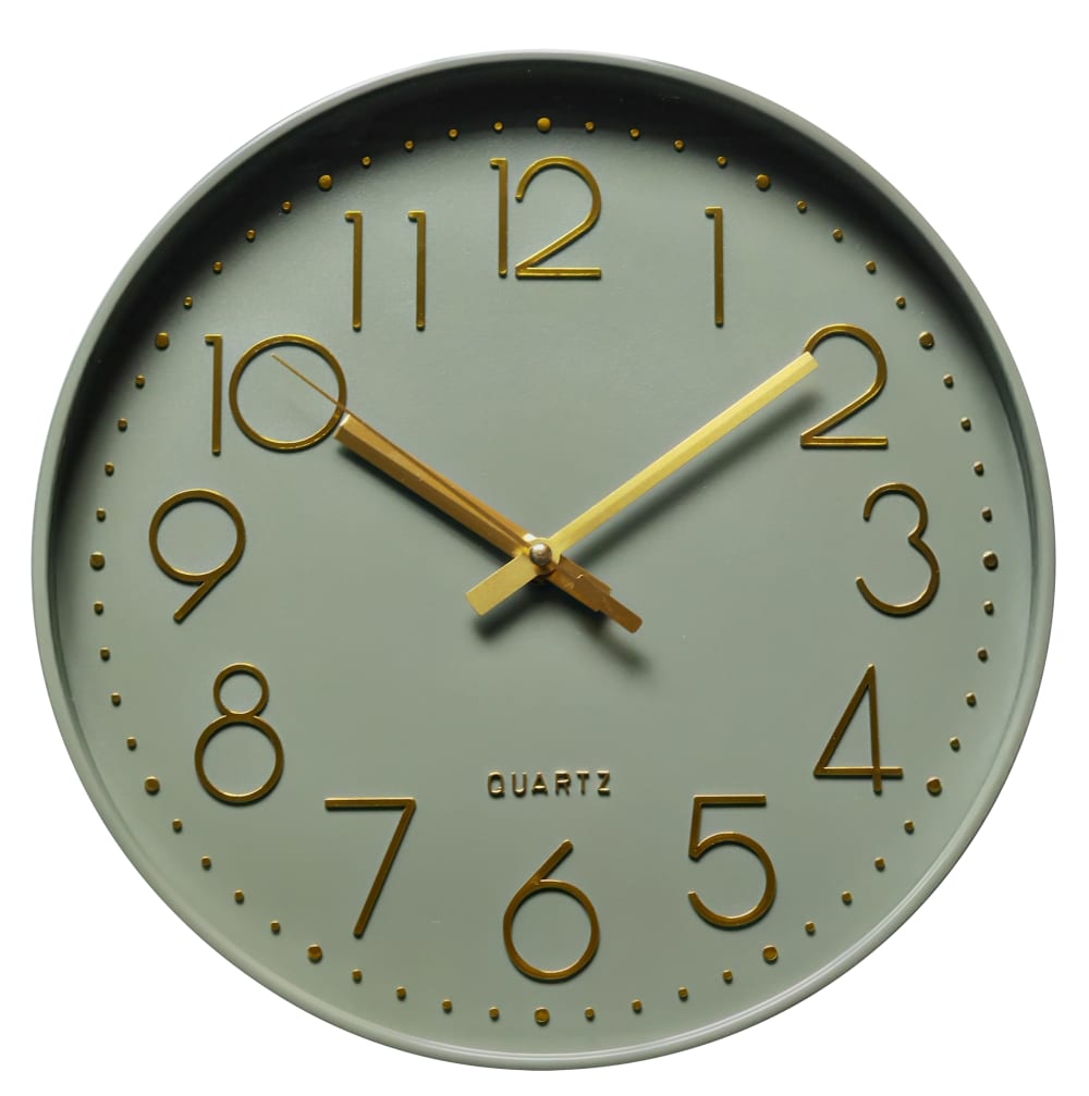 Horloge color kaki 30,5cm — Beyit