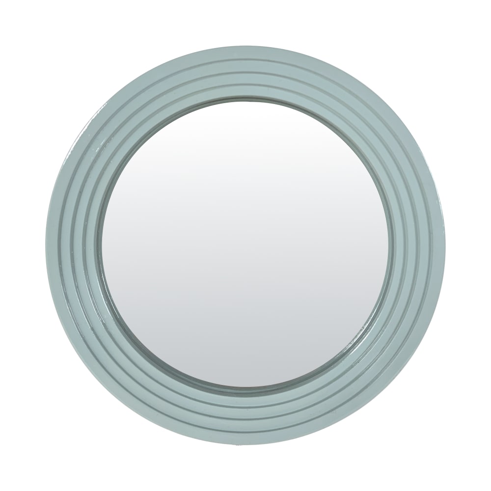 Miroir color rond bleu 14,5cm