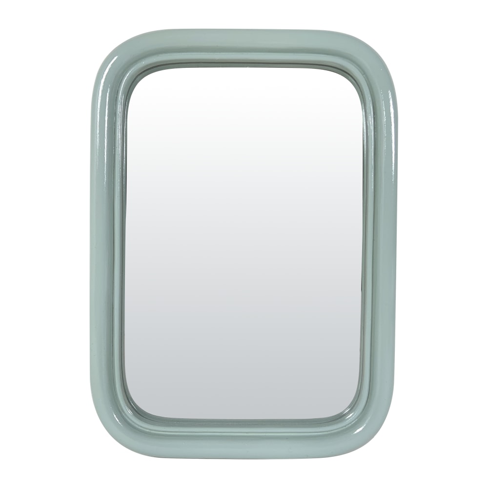 Miroir color rectangulaire bleu 15,5x22cm