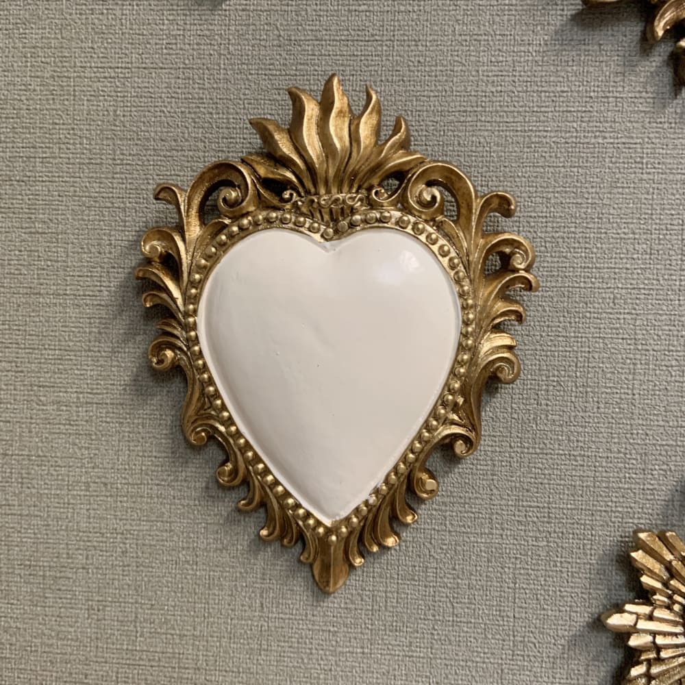 Déco murale ex-voto blanc 10,5x8cm - Maisons du Monde