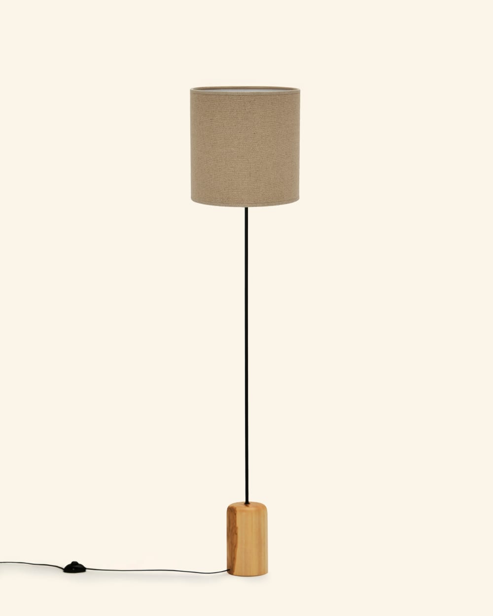 Lampadaire marron clair — vue 3