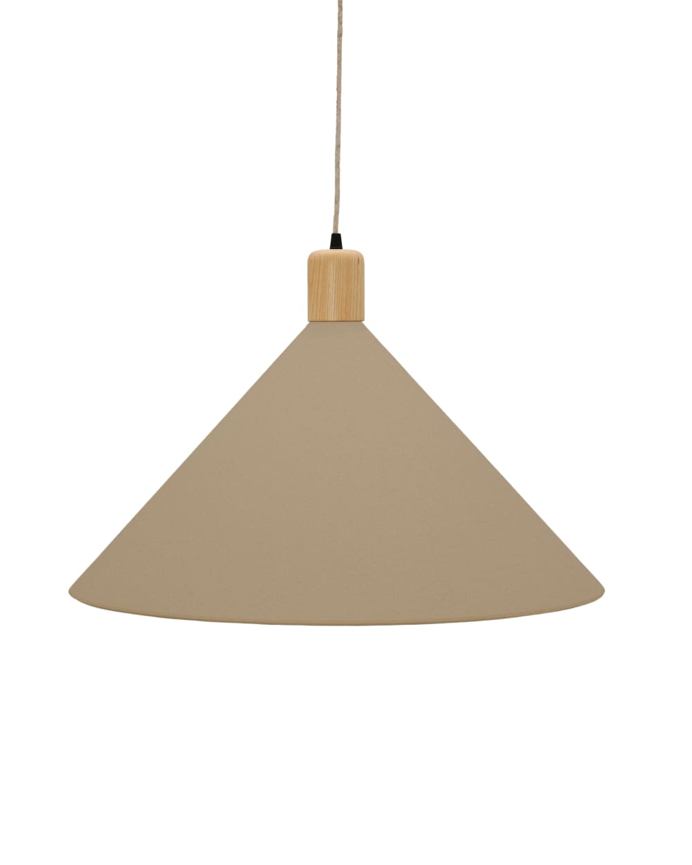 Suspension marron clair