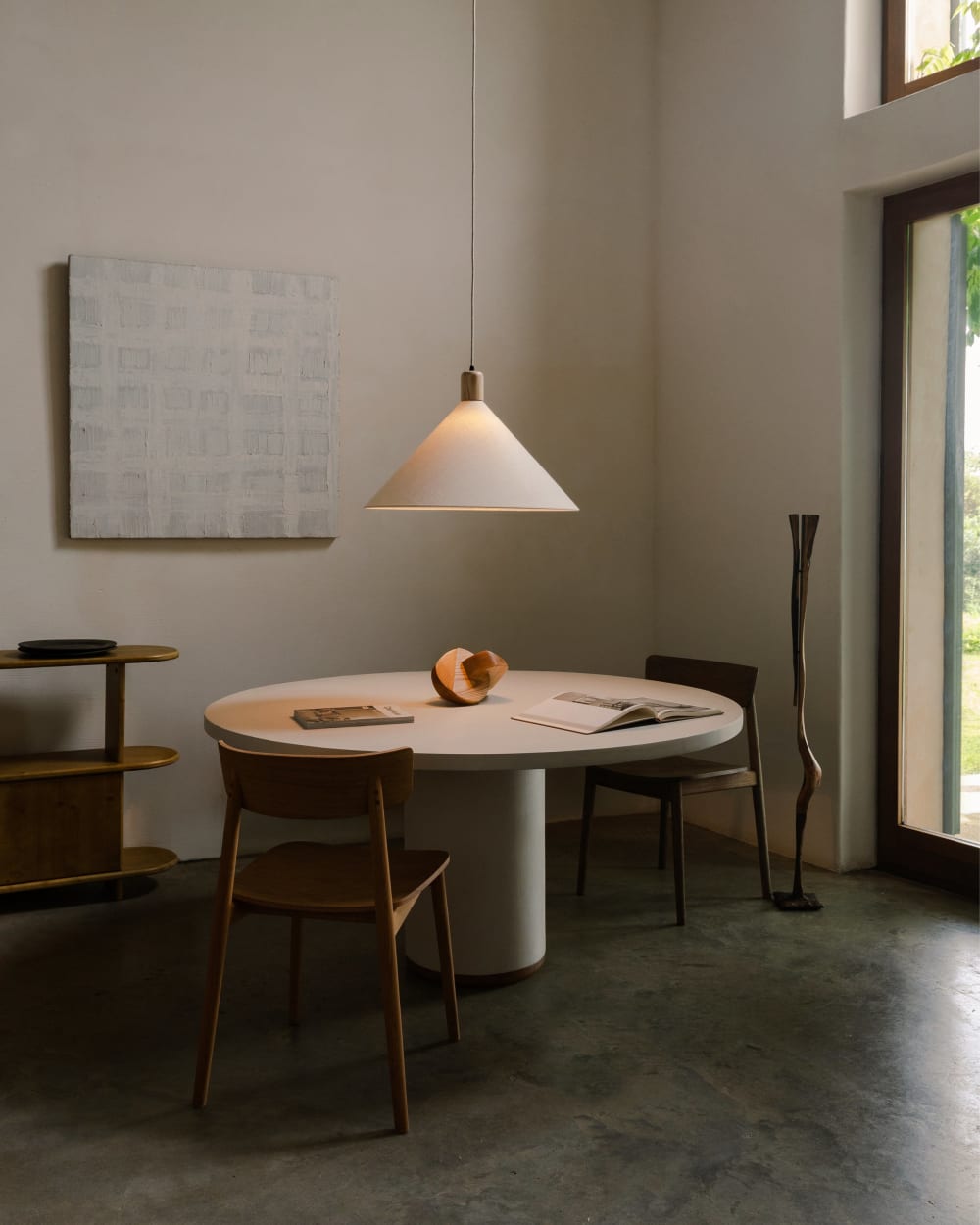 Suspension beige — vue 4