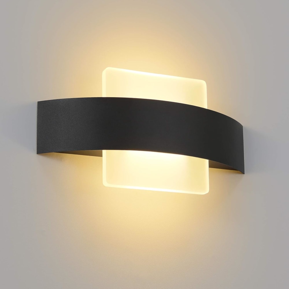 Craig - applique murale led en métal, coloris noir, l 24 cm, max. 6 w — vue 3