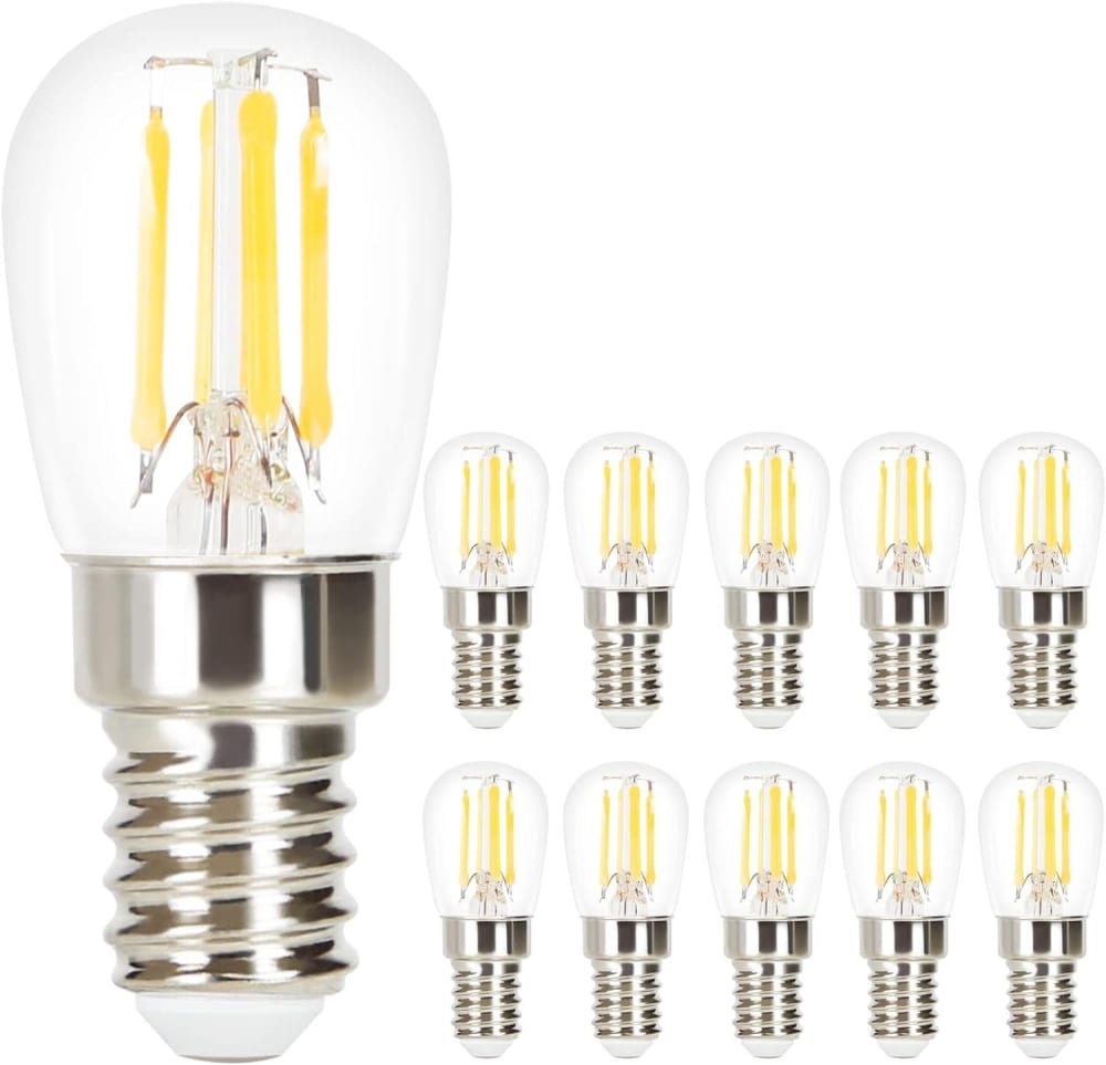 Nettlife Marshburn - LED-Leuchtmittel aus Glas, Transparent, 3 cm, E14 style modern Transparent Glas