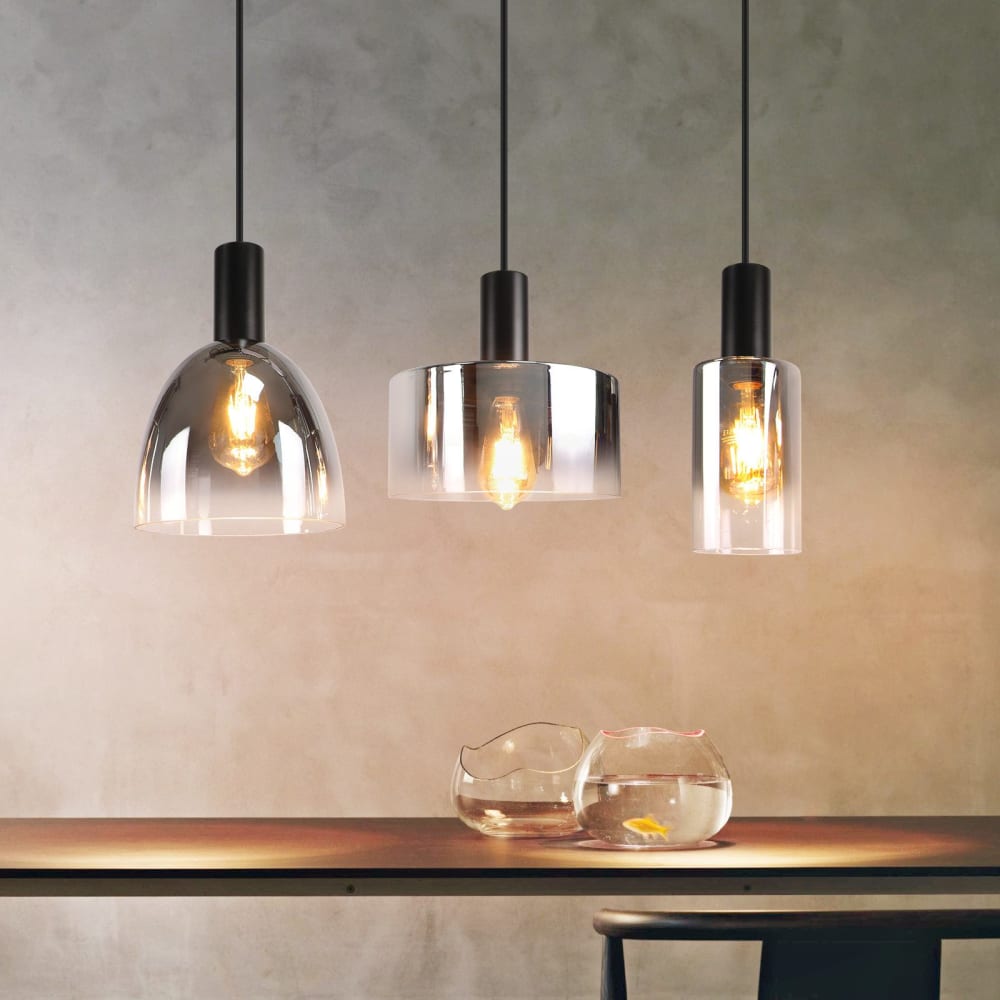 Bradstreet - suspension en métal, noir, l 55 cm, e27 — vue 3