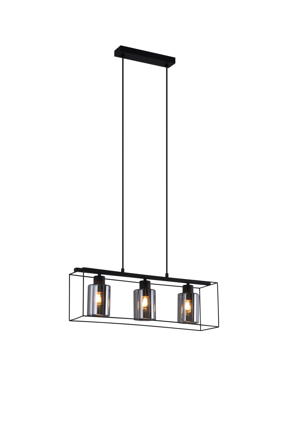 Suspension en métal, L:25, noire
