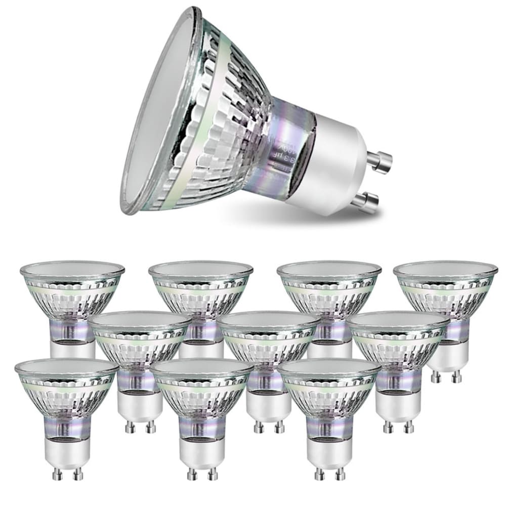Nettlife Leamon - LED-Leuchtmittel aus Glas, Transparent, 6 cm, GU10 style modern Transparent Glas