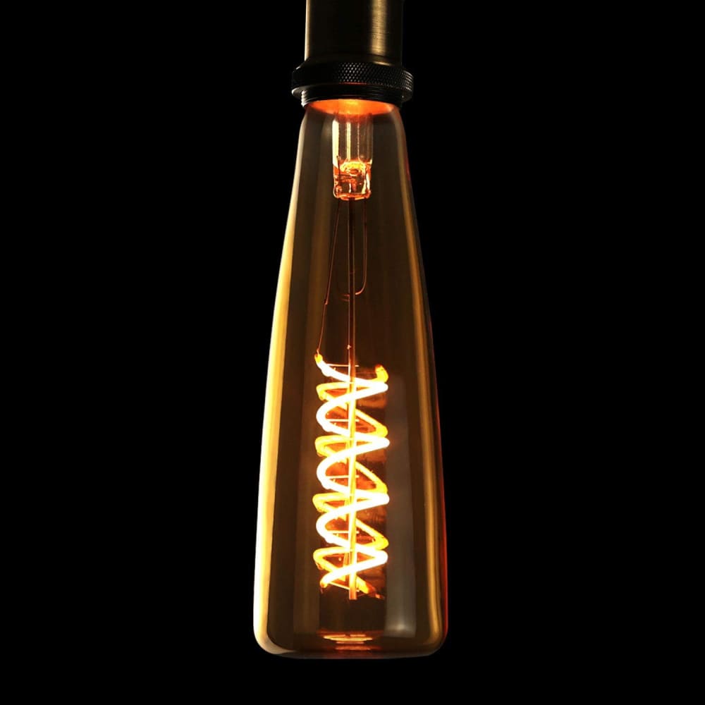 Lauterbach - LED-Leuchtmittel aus Glas, Braun, L 20 cm, E27, max.