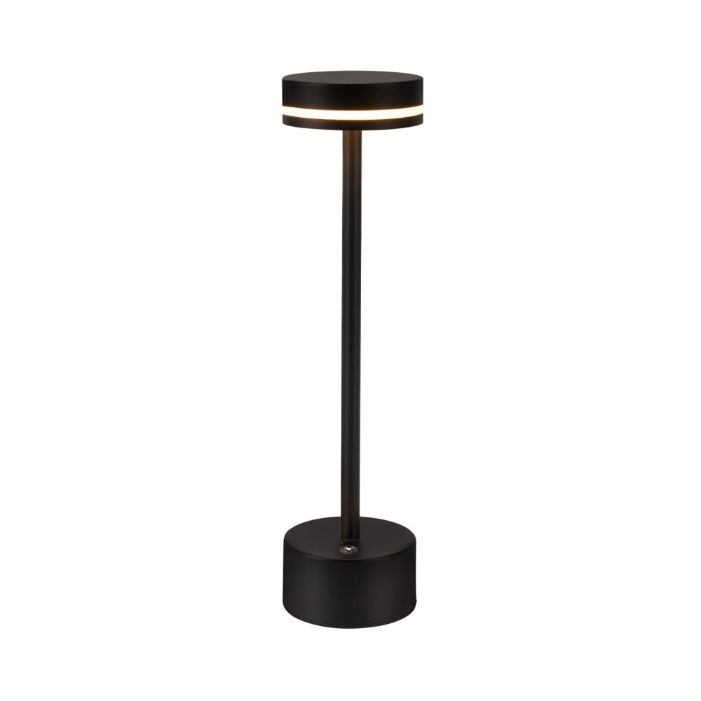 Nettlife Lemberg - LED-Tischleuchte aus Metall, Schwarz, 8 cm, max. 2 W style modern Schwarz Metall