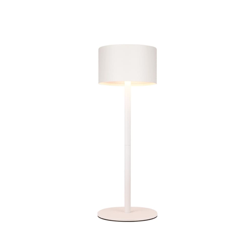 Lester - LED-Tischleuchte aus Metall, Weiß, L 9 cm, max. 2 W,