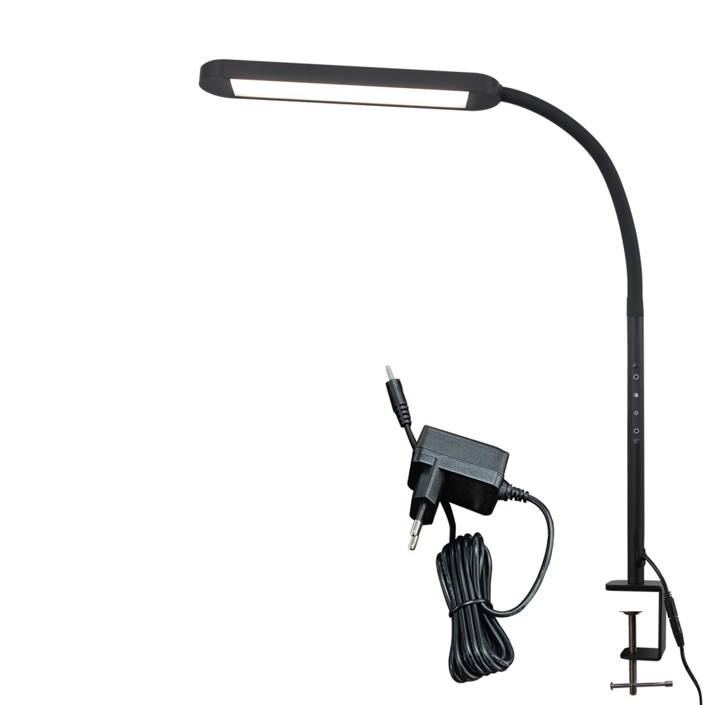 Düsseldorf - LED-Tischleuchte aus Metall, Schwarz, L 57 cm, max.