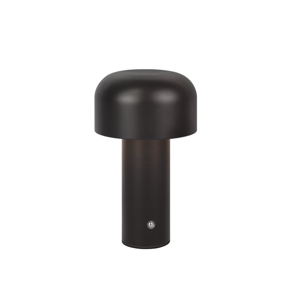Rekow - lampe de table led en métal, coloris noir, l 22 cm, max. 2 w