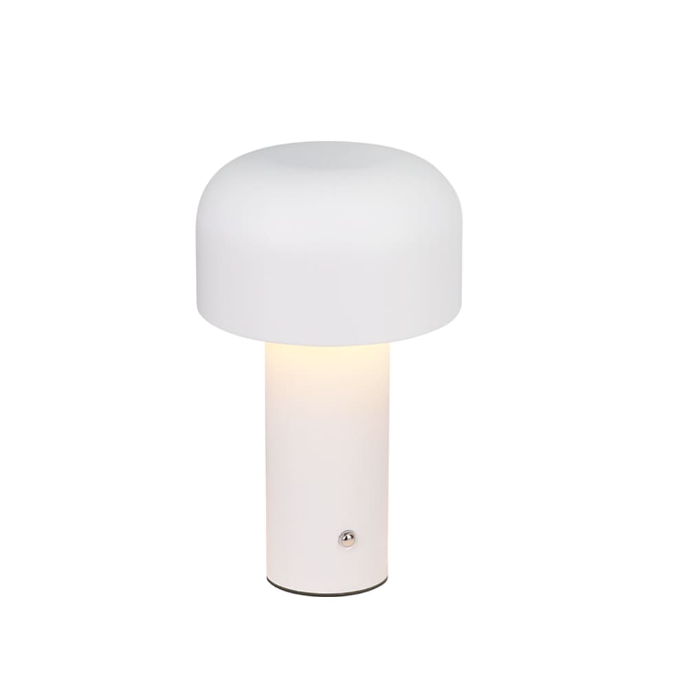 Reifsnyder - lampe de table led en métal, blanc, l 22 cm