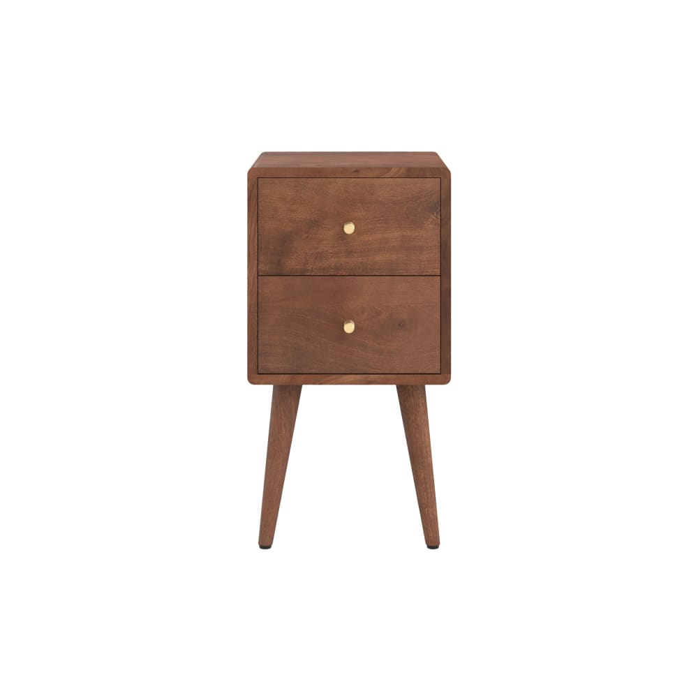 Table de chevet en bois de manguier