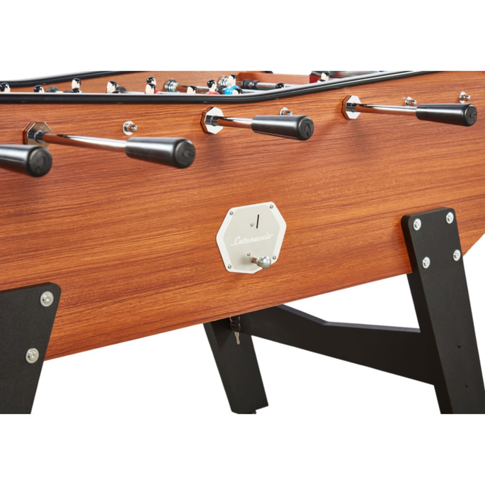 Baby foot de bar en bois foncé Catenaccio