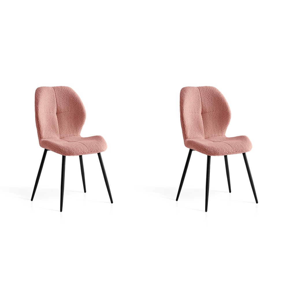 Lot de 2 chaises en fer