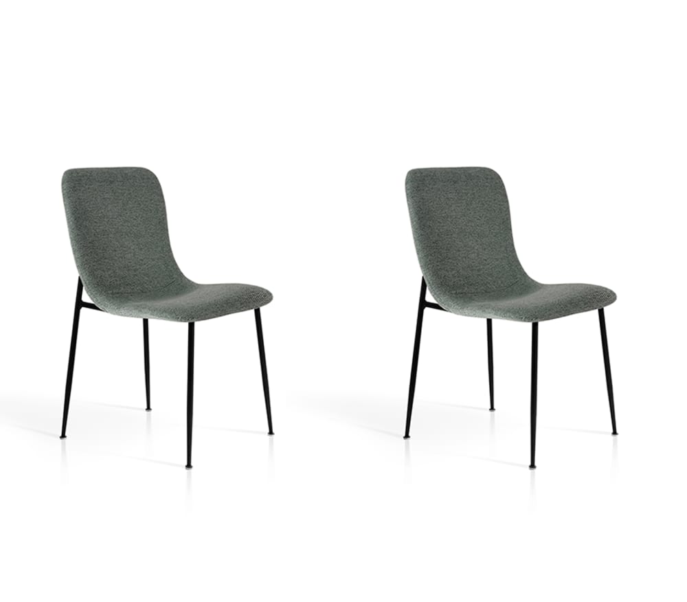 Lot de 2 chaises en fer