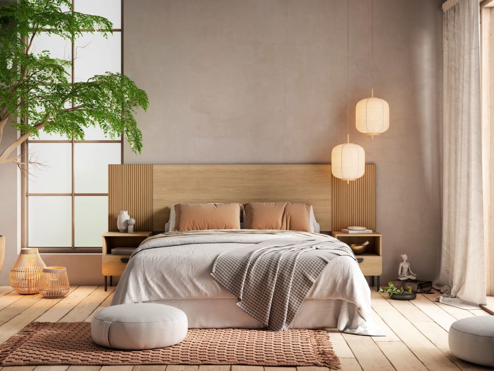 Tête de lit pour lit 140 cm chêne doré impression chêne 67x225x3 cm