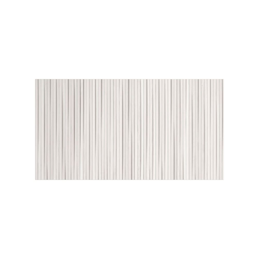 Herdasa Kopfteil für Bett 90 cm Weiß Lattenoptik weißen 67x100x3 cm style modern - Spanplatte
