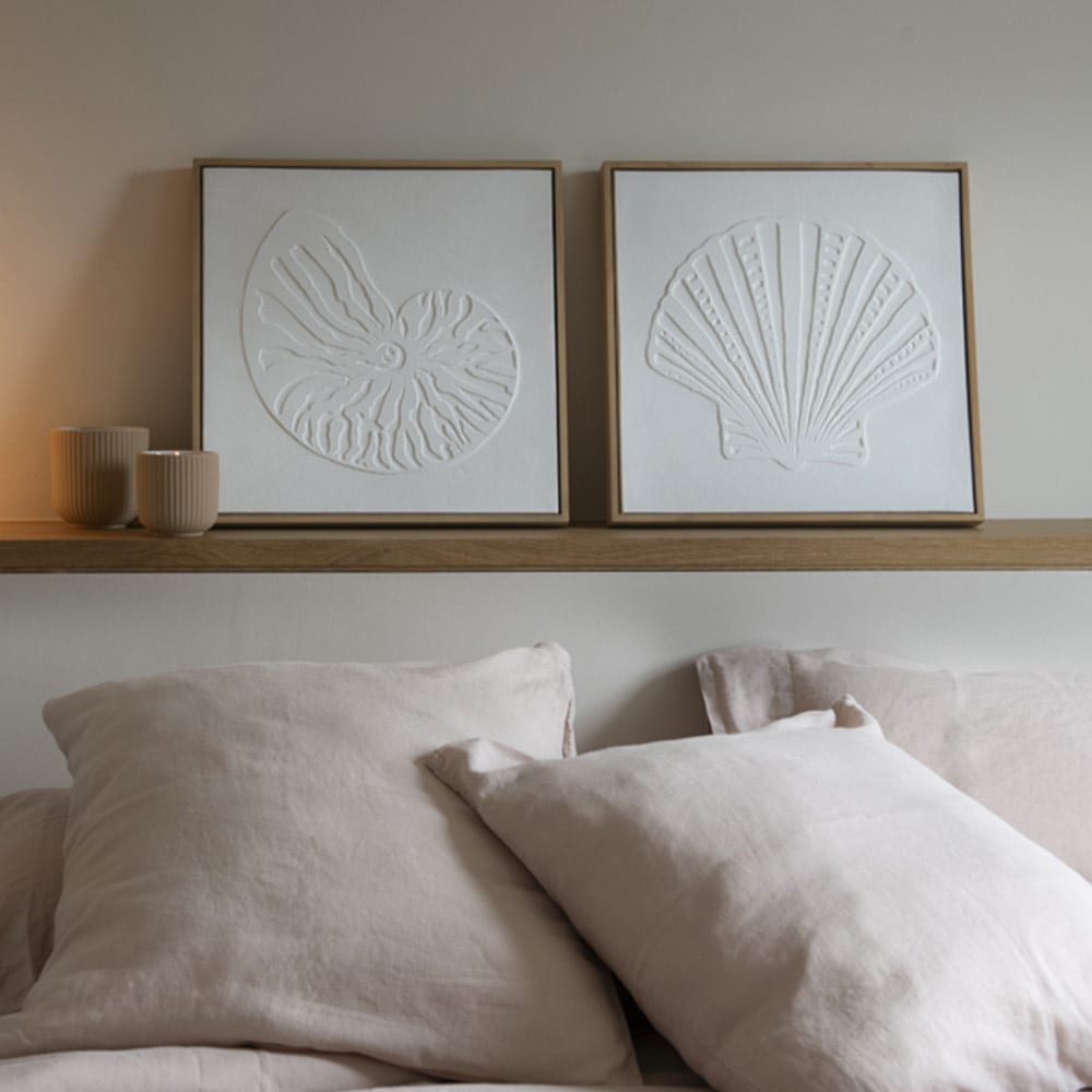 Tableau abstrait coquillage - Maisons du Monde