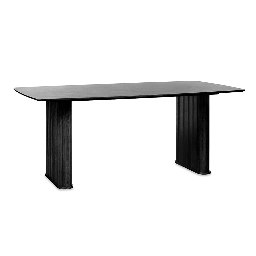 Table à manger 190 cm bois noir