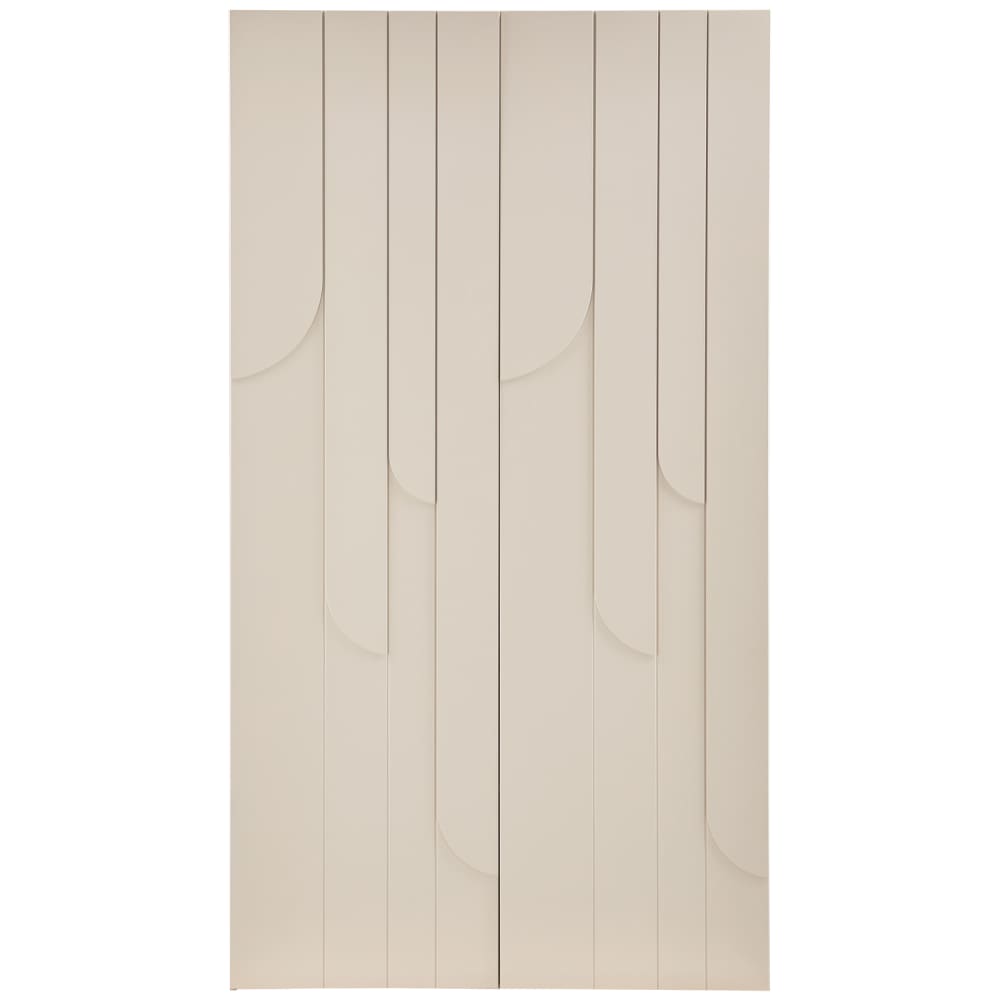 Armoire+2+portes+en+pin+beige