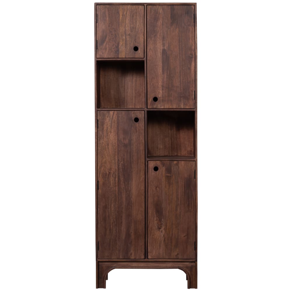 Armoire+de+rangement+en+bois+de+manguier+noyer