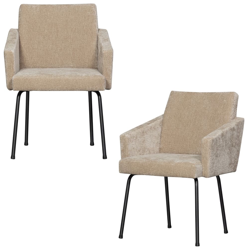 Lot 2 chaises table