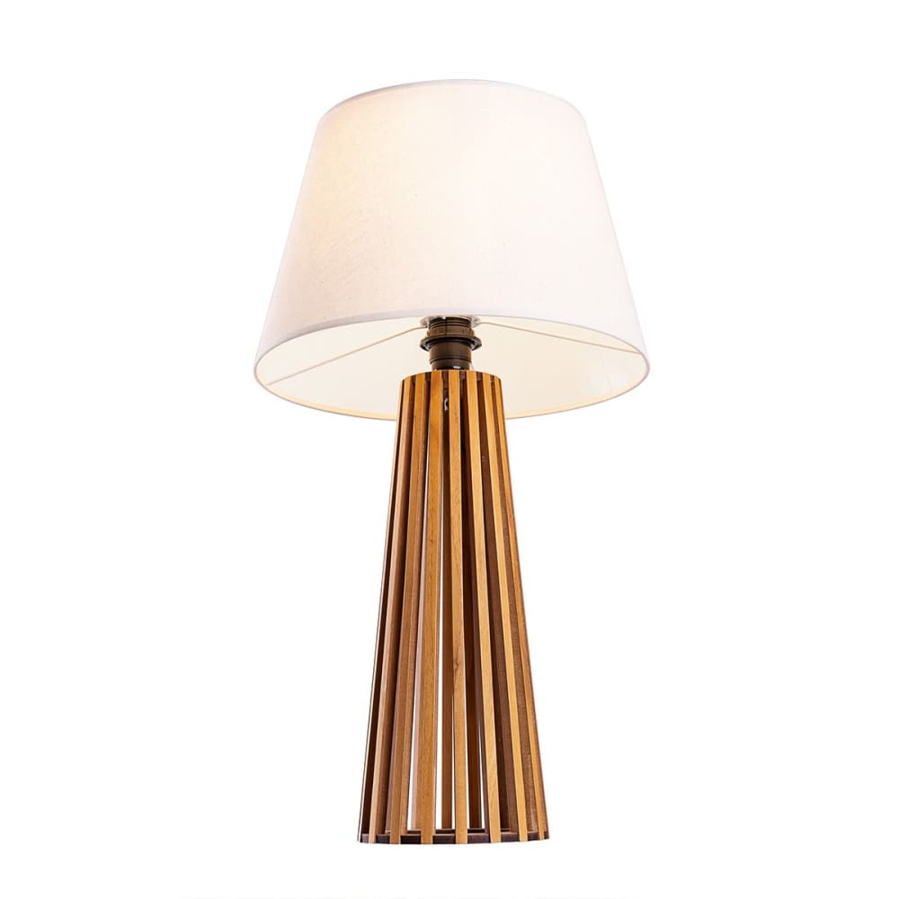 Lampe à Poser Placage de bois naturel — vue 3