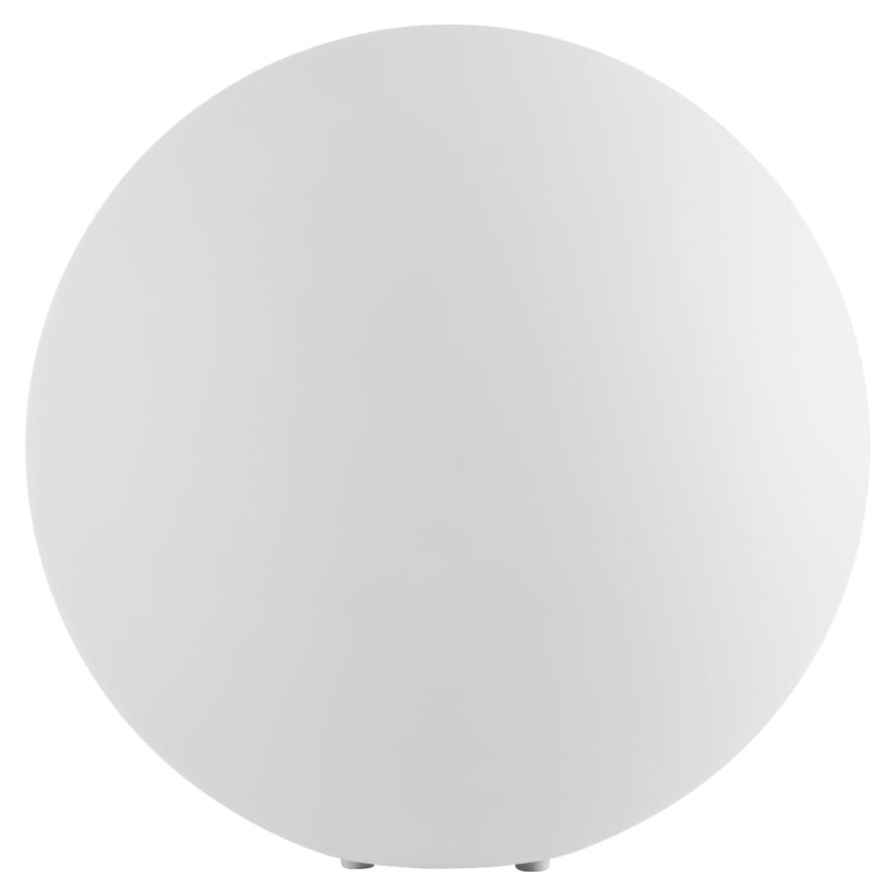 Lampe boule avec ampoule LED et télécommande 12W 30x30cm blanc
